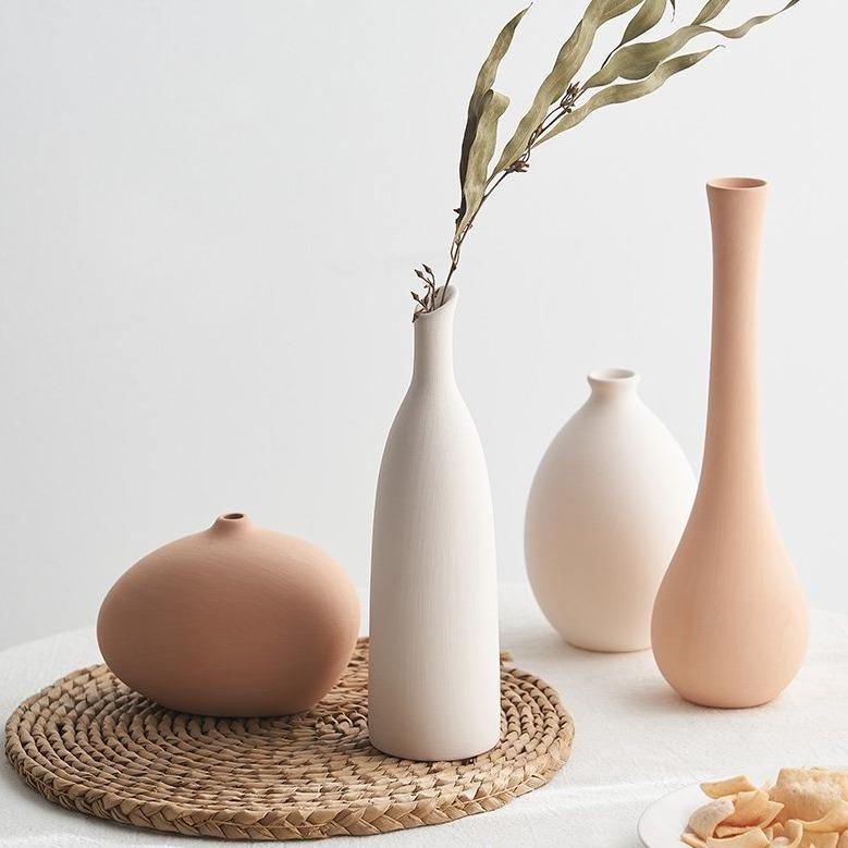 Neutral Ceramic Vases
